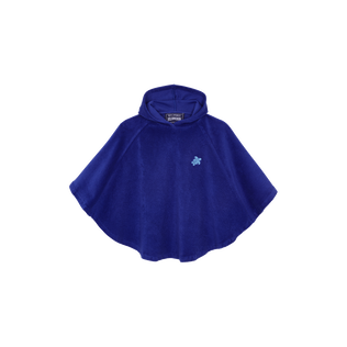 Baby Terry Poncho Embroidered Turtle Marrakech front view