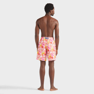 Bañador ultraligero y plegable con estampado Crab Balloons para hombre Peony vista trasera desgastada