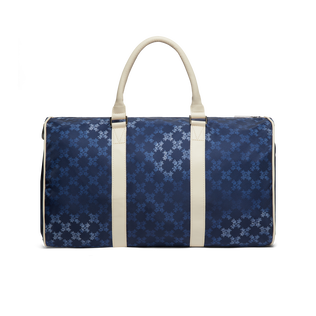 Travel Bag 72H Turtle Monogram Navy back view
