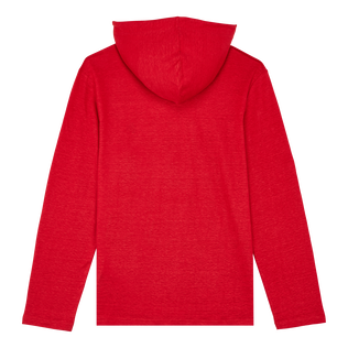 Linen hooded shirt cheap