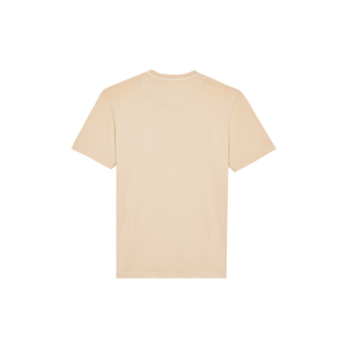 Men Solid Organic cotton T-shirt Natural Colors Pink champagne back view