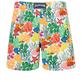 Men Swim Trunks Fonds Marins Multicolores White back view