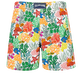 男士 Fond Marins Multicolores 泳裤 White 后视图