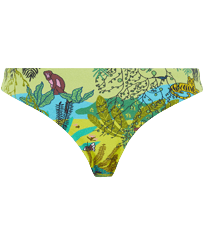 Jungle Rousseau Midi-Bikinihose für Damen Ginger Vorderansicht