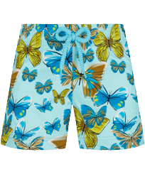 女童 Butterflies 游泳短裤 Lagoon 正面图