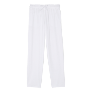 Pantaloni in cotone Bianco vista frontale