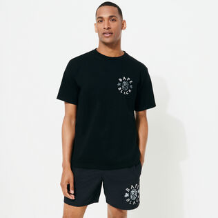 男士刺绣标志泳装 - Vilebrequin x BAPE® BLACK Black 细节视图1