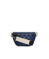 中性 VBQ Monogram 腰包 Navy 正面图