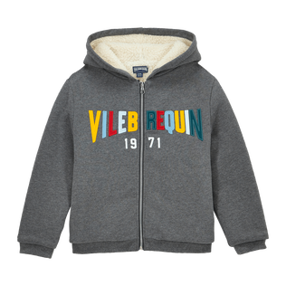 Felpa con zip new arrivals fino al cappuccio bambino