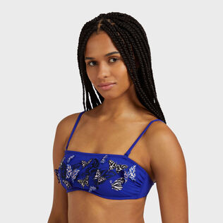 Women Bra- Style Bikini Top Embroidered Disco Butterflly Marrakech 细节视图2