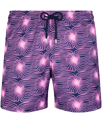 Men Ultra-light and packable Swim Trunks Hypno Shell Navy front view