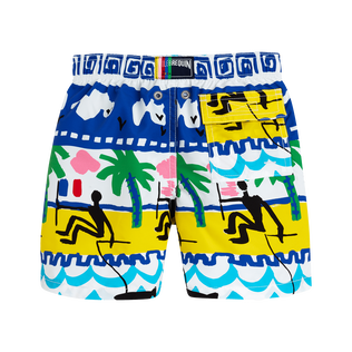 Boys Swimwear La Mer - Vilebrequin x JCC+ - Limited Edition White back view