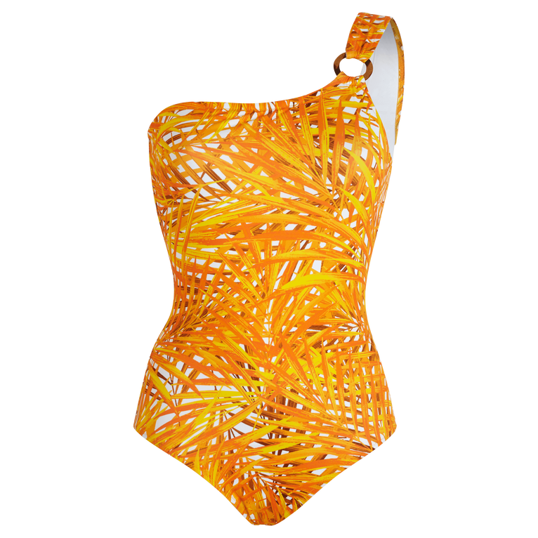 Shop Vilebrequin Swimming Trunk In Orange