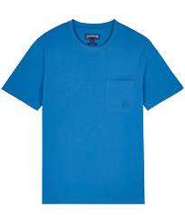 Solid T-Shirt aus Bio-Baumwolle für Herren Earthenware Vorderansicht