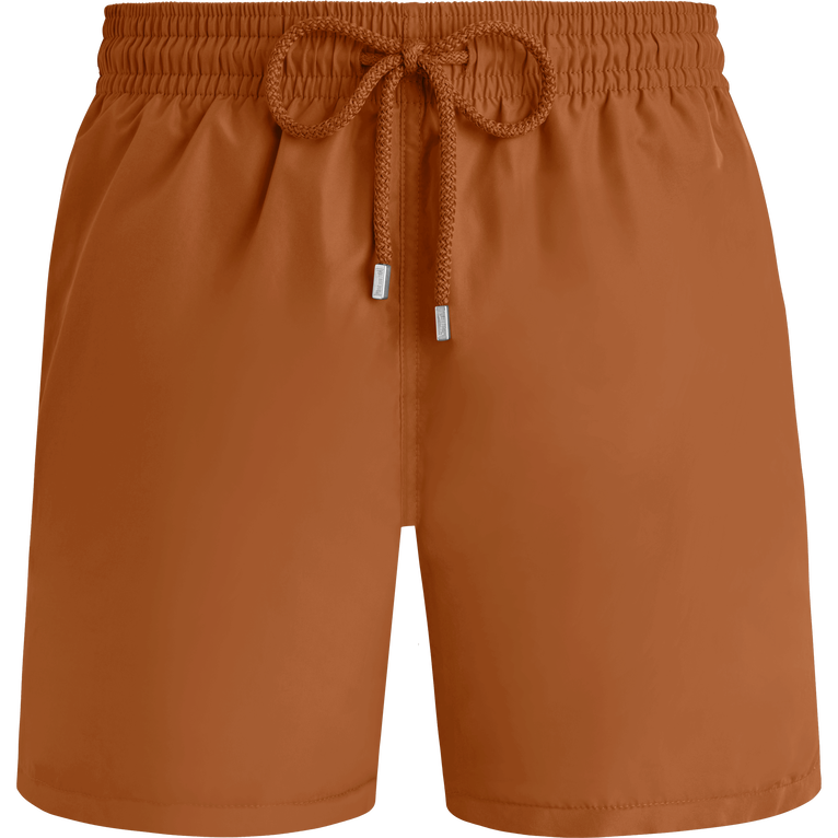 Men Swim Shorts Solid - Moorea - Brown - Size M - Vilebrequin
