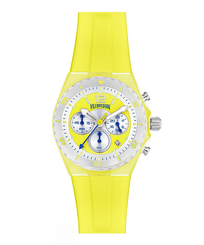 Montre chrono acier Vilebrequin Soleil vue de face