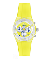 Orologio cronografo in acciaio Vilebrequin Sole vista frontale