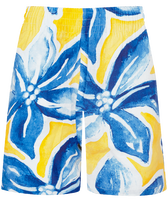 Raiatea Bermudashorts aus Leinen für Damen Sonne Vorderansicht