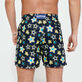 Bañador bordado con estampado Stars Gift para hombre de edición limitada Azul marino vista trasera desgastada