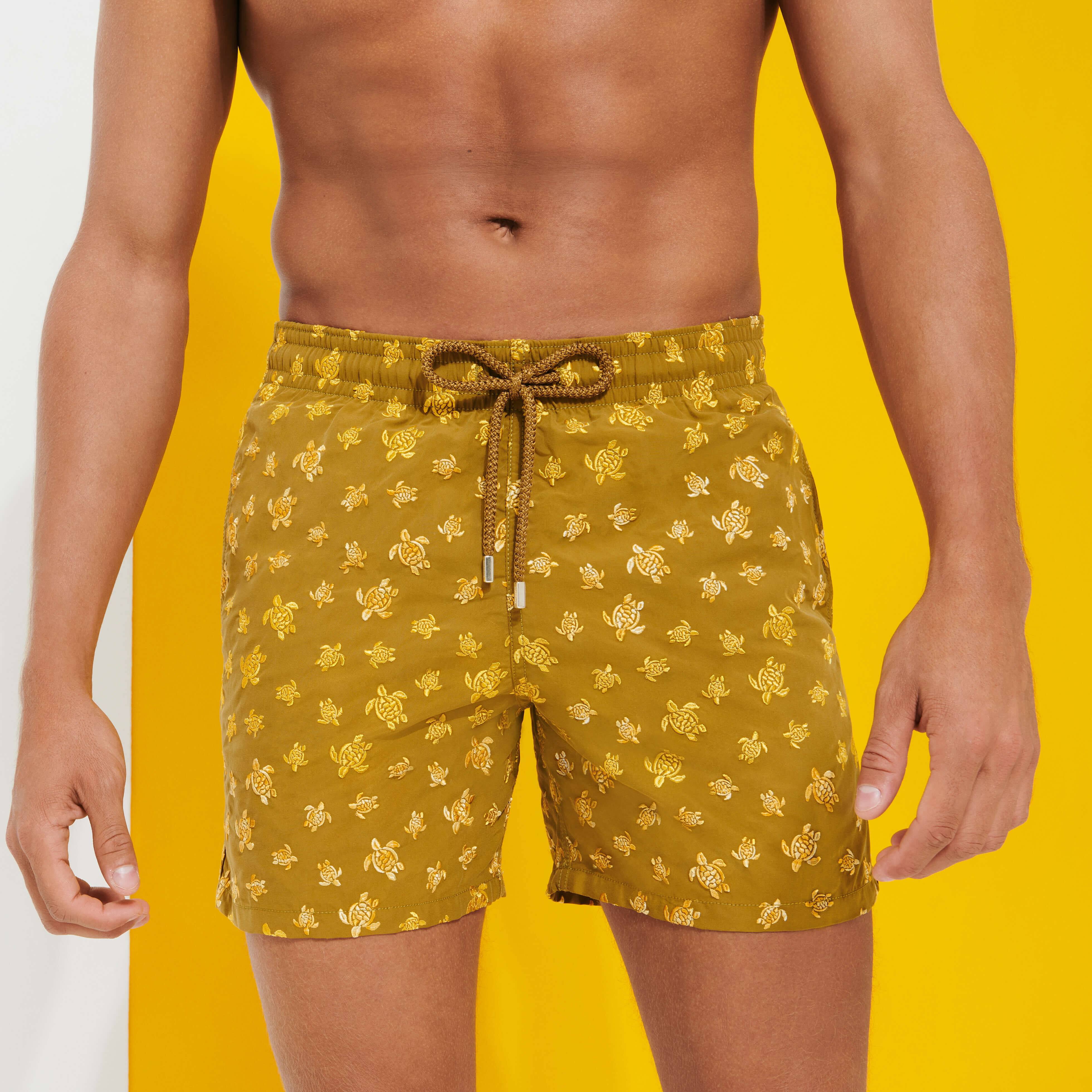 Mens discount embroidered shorts