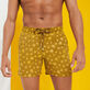 Men Embroidered Swim Shorts Micro Ronde Des Tortues - Limited Edition Bark details view 3