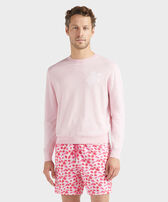 Turtle Pullover aus Baumwolle für Herren Peony Vorderseite getragene Ansicht