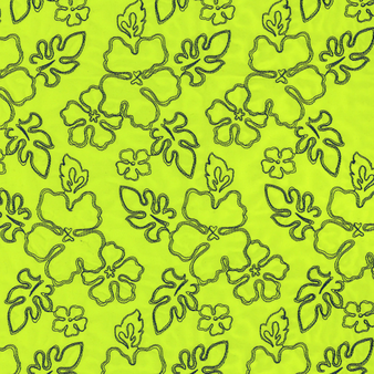 Maillot de bain homme Brodé 1996 Gilbert Tropic - Edition Limitée Citronnelle imprimé