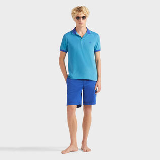 Men Cotton Stretch Bermuda Shorts Turtle Marrakech details view 1