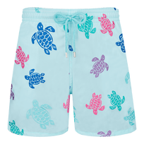 Men Swim Shorts Embroidered Tortue Multicolore - Limited Edition Thalassa Vorderansicht