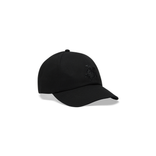 Gorra lisa unisex Negro vista frontal