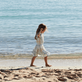 Girl Mini Dress Hidden Fishes - Vilebrequin x Poupette St Barth White details view 1