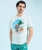 T-shirt en coton homme Holidays Signpost Thalassa vue portée de face