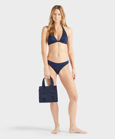 Women Turtle Monogram Bikini Look  正面图