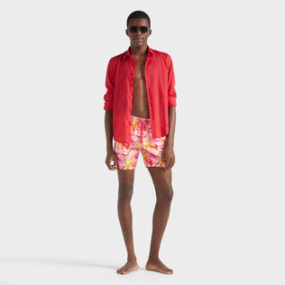 Men Ultra-light and packable Swim Shorts Crab Balloons Peony details view 2