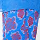 Men Swim Trunks Embroidered 2003 Turtle Shell Print - Limited Edition Sea blue details view 2