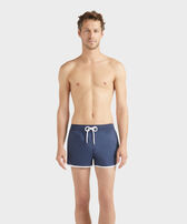 Maillot de bain homme ultra-léger VBQ line Bleu marine vue portée de face