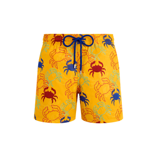 男士 Crab Balloons 刺绣游泳短裤 Mango 正面图
