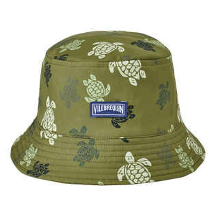 Cappello bambini reversibile Ronde des Tortues Camo Cachi dettagli vista 3