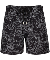 男士 Black Octopus 游泳短裤 Black 正面图