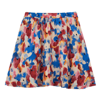 Girls Viscose Skirt Flowers in the Sky Palace front view