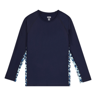 Langärmeliger Turtles Leopard Rashguard für Herren Thalassa Vorderansicht