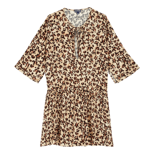 男士 Turtles Leopard 短款连衣裙 Straw 正面图