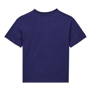 Boys T-Shirt Macro Octopussy Navy back view