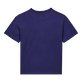 T-shirt en coton garçon Macro Octopussy Bleu marine vue de dos
