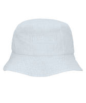 Unisex Linen Bucket Hat Mineral Dye Thalassa front view