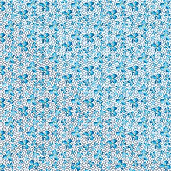 Vestito corto bambina Iris Lace - Vilebrequin x Poupette St Barth Azzurro stampe