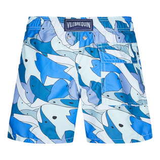 男童 Shark All Around 游泳短裤 Thalassa 后视图