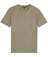 T-shirt coton organique teinture minérale homme Eucalyptus vue de face