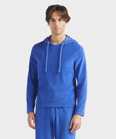 Camiseta de manga larga con capucha de tejido terry para hombre Marrakech vista frontal desgastada