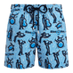 Men Stretch Swim Shorts - Vilebrequin x Blue Note Earthenware 正面图